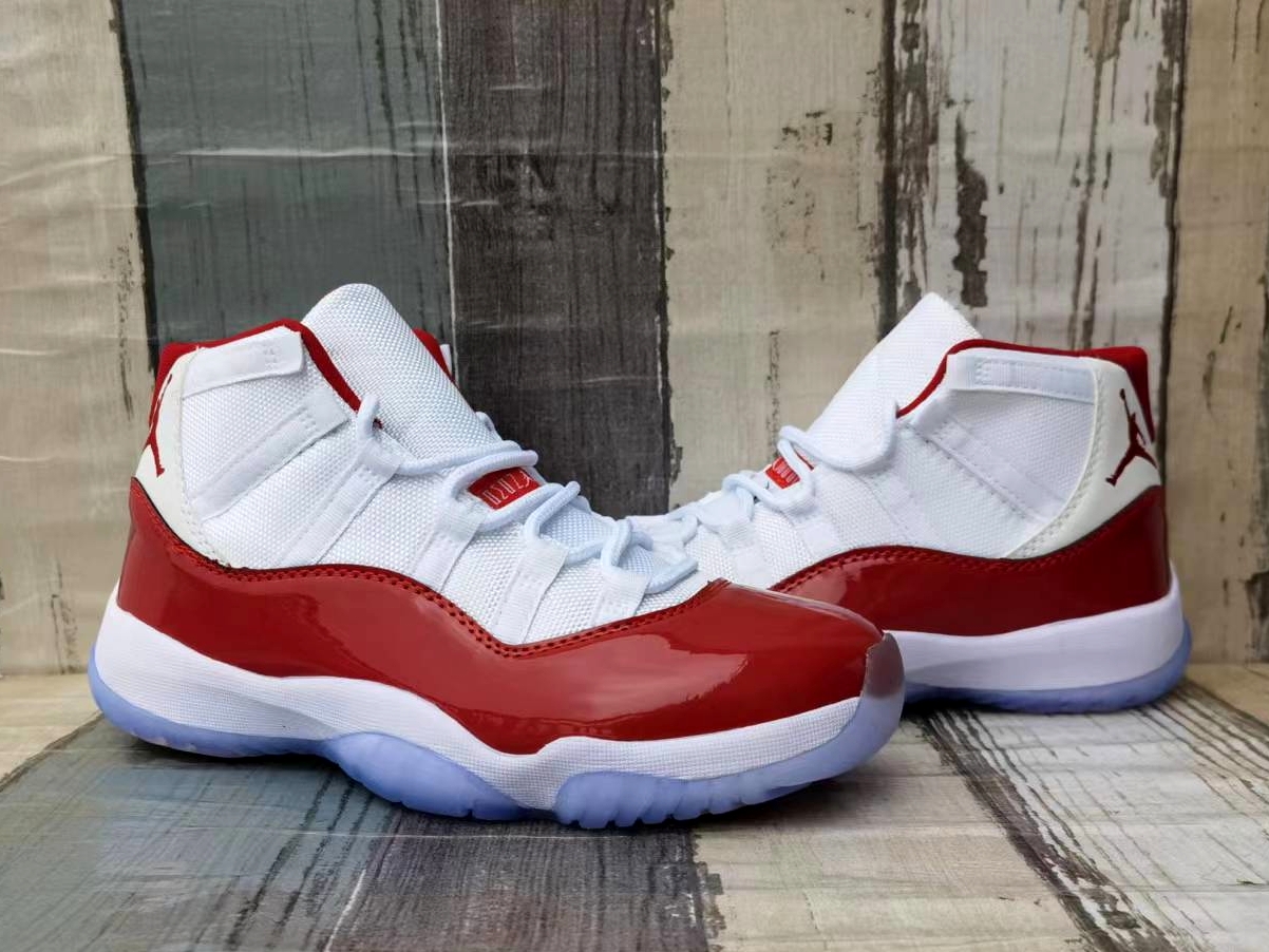 2022 Air Jordan 11 High Cherry Red Shoes - Click Image to Close